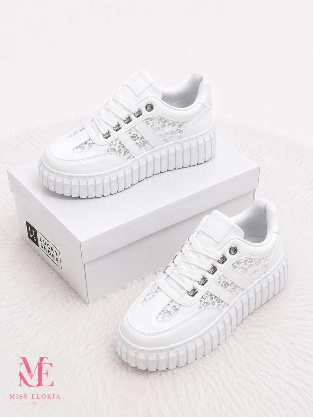 "ARIANNA" MISS ELORIA | Sneaker | weiß