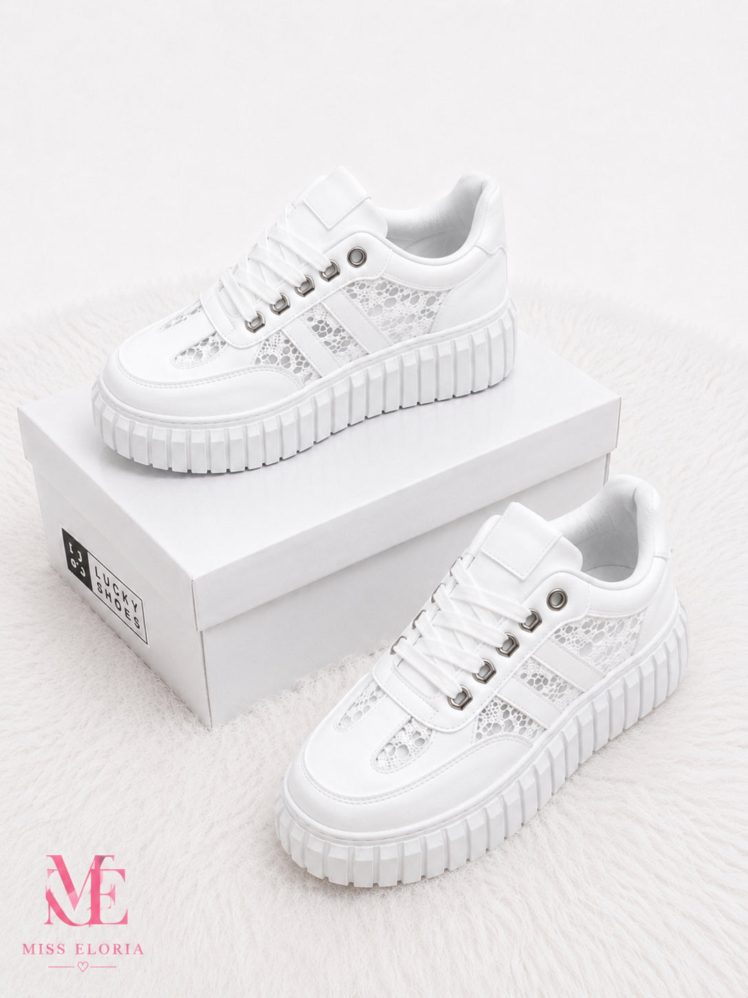 "ARIANNA" MISS ELORIA | Sneaker | weiß