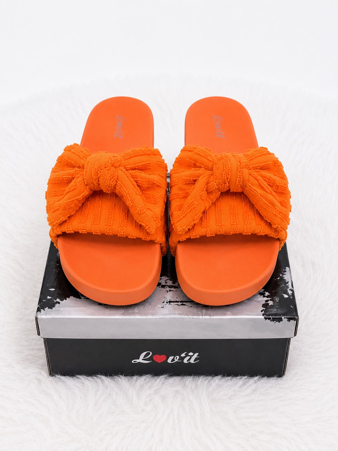 "LUCY" MISS ELORIA | Pantoletten | orange