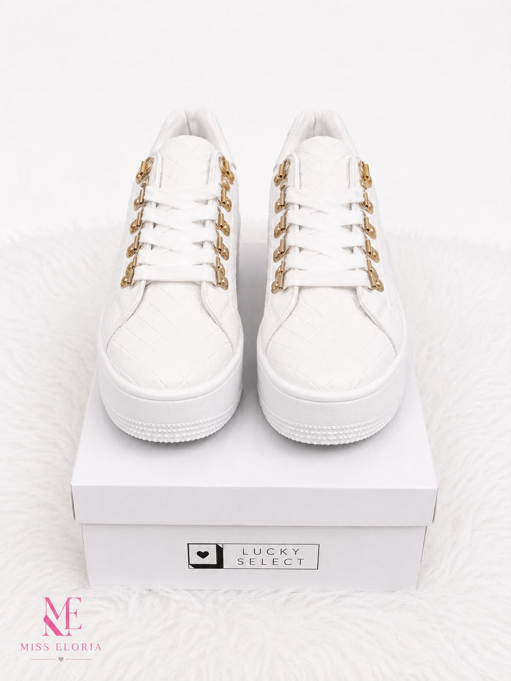 "KAYLA" MISS ELORIA | Sneaker | weiß