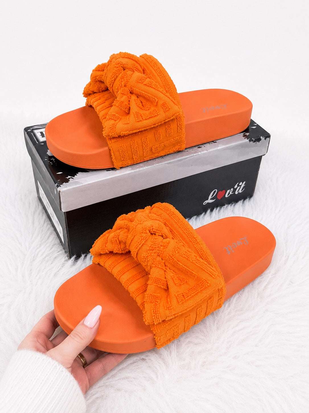 "LUCY" MISS ELORIA | Pantoletten | orange