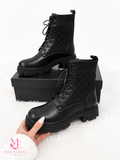 "MODERNA" MISS ELORIA | Plateau-Stiefelette | schwarz