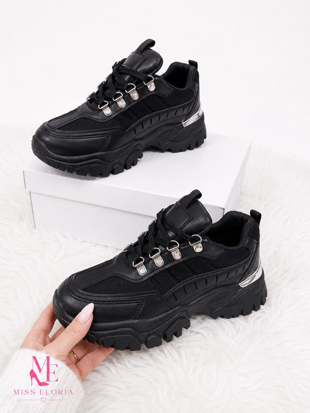 "DAGMA" MISS ELORIA | Sneaker | schwarz