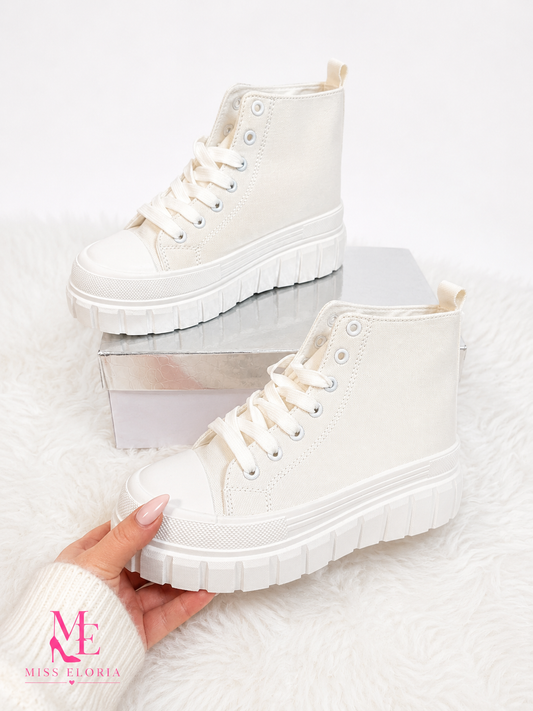 "LAURINE" MISS ELORIA | Sneaker | weiß